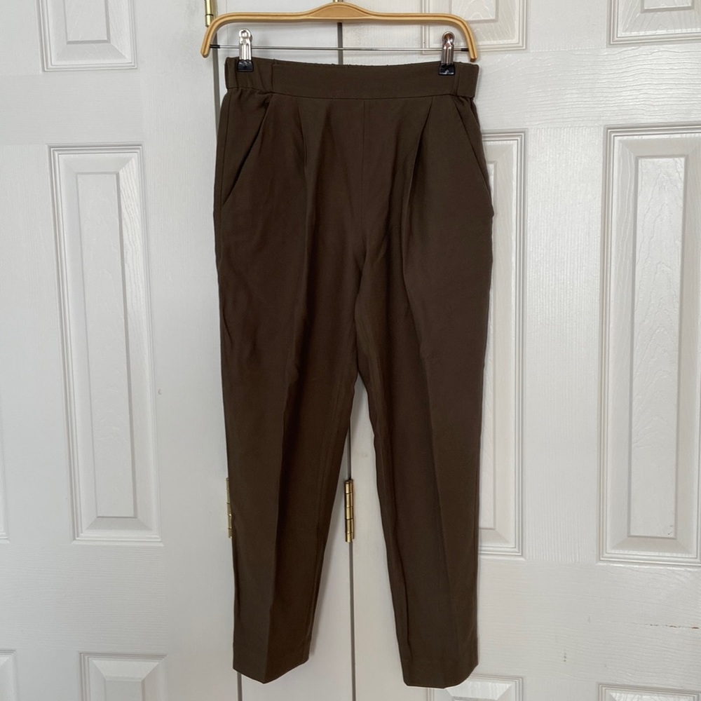 AllSaints olive relaxed tapered trouser 00